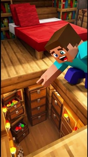 Minecraft Hidden Storage That Shouldn’t Be Possible..!!