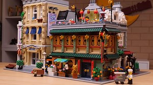 Make a modular out of LEGO 80113 Family Reunion Celebration