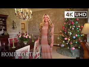 CHRISTMAS HOUSE TOUR | A Traditional Atlanta Home Beautifully Decorated for the Holidays l 4K