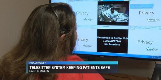 Telesitter system keeping patients safe