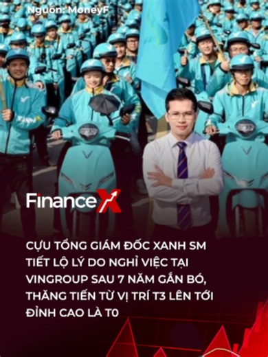 Ngày 16/6, CTCP Di chuyển Xanh và Thông minh GSM, thương hiệu Xanh SM thay đổi người đại diện pháp luật và chức danh Tổng Giám đốc. Ông Nguyễn Quốc Tuấn chính thức tiếp nhận vị trí này từ ông Nguyễn Văn Thanh #financex #tiktoknews
