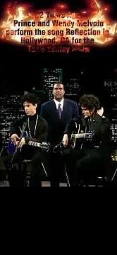 22 Years Ago Prince and Wendy Melvoin perform Reflection in Hollywood, CA for the Tavis Smiley Show