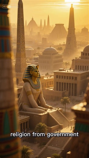 How Religion Became a Tool of Power in Ancient Egypt #AncientEgypt #WorldHistory #HistoryExplained Ancient Egypt didn’t separate religion from government — it fused them. This episode explains how the concept of Ma’at turned belief into a governing system, how priests functioned as administrators, and why religion became one of the most powerful tools of political stability in ancient history.