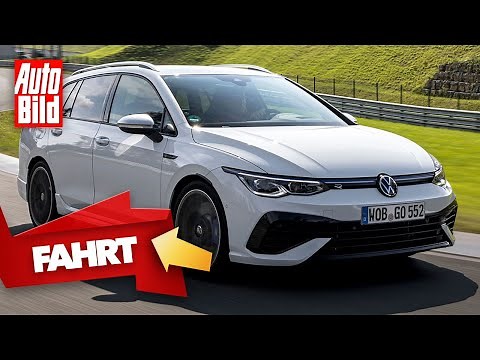 VW Golf 8 R Variant (2021) | Mit dem Golf R Variant auf der Piste | Test mit Guido Naumann