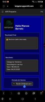 App Finanças (N8N + Appsmith + Baserow)