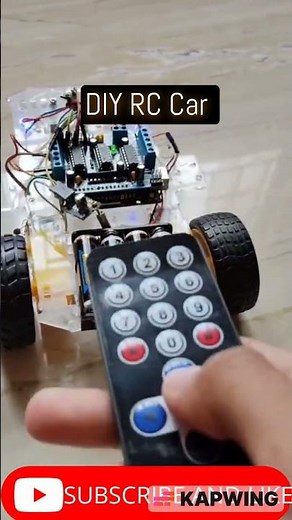 I Made a Custom Arduino RC Car! (Tutorial Link 👇) 🤩!! #shorts