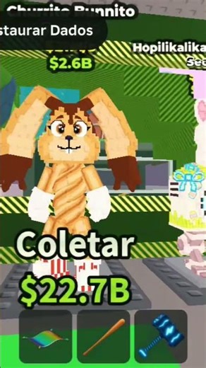 todos os novos brainrots de pascoa no roube um brainrot