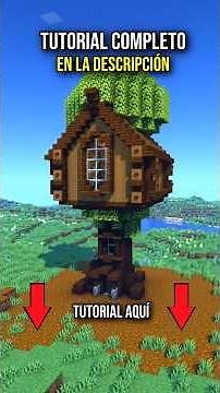 🏠Minecraft: Casa del Árbol Perfecta #minecraft #minecraftbuilding #minecraftshorts