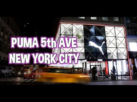 PUMA 5th Ave New York City Flagship Store