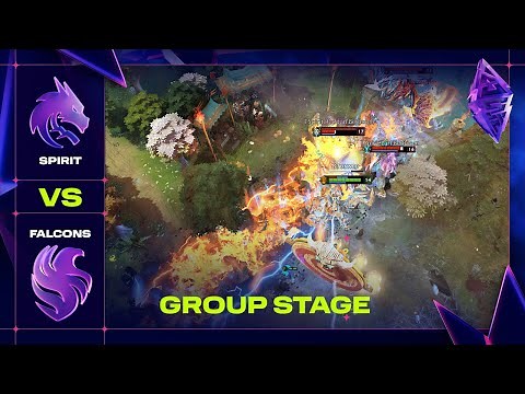 SPIRIT vs FALCONS - Official Highlights - BLAST Slam III Dota 2