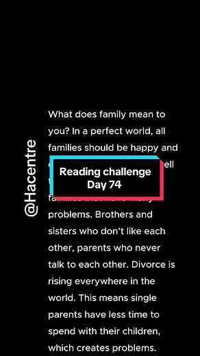 @Hacentre Reading Challenge Day 74 - Boost Your English Reading Skills