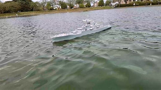 37K views · 1.5K reactions | HMS Yarmouth 1/72nd scale Rothesay class Type 12 frigate. | Dundee Model Boat Club | Facebook