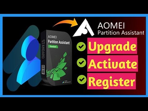 How to Upgrade/activate/register/buy AOMEI Partition Assistant