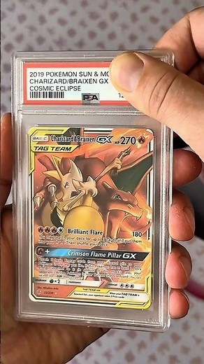 PSA Reveal: Charizard & Braixen GX Tag Team ‪@BurbankCards‬ #pokeinvesting #pokemon #pokecommunity