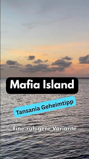 Tansanias Trauminsel abseits vom Massentourismus #reisen #ü40 #tansania