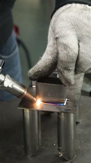 Para un principiante¿qué opina de la técnica? #soldaduraláser ##soldadura #herreria #herreria