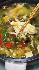 Simple Vegetarian Mushroom Hot Pot ‪@DHKitchen96‬ #asianhomecooking #healthyrecipes