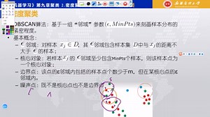 9.11聚类DBSCAN伪代码及案例介绍