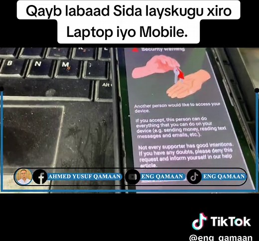 Qayb labaad Sida layskugu xiro Laptop iyo Mobile. #sharing #Hardware #technology #somaliland #somalitiktok #somalia #fyp #foryoupage #puntlander🇸🇱 #Course #mogadishu #Skills #basiccomputerskills