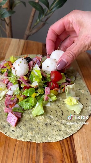 Italian Wraps with Homemade Vinaigrette Recipe