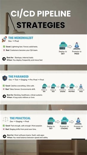 How Many Environments Should a CI/CD Pipeline Have? | DevOps | Dev vs Staging vs Prod #devops #sre