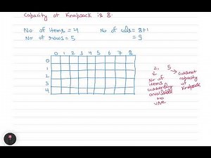 L-21.1 0/1 Knapsack - Dynamic Programming || Design & Analysis of Algorithm || GATE || UGC NET