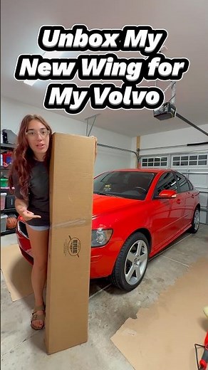 Unboxing My New Wing For My Volvo S40