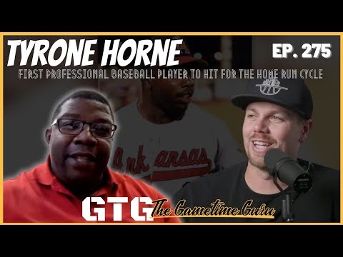 Tyrone Horne - First Professional Baseball Player to Hit for the Home Run Cycle