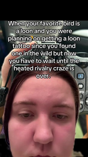 No hate to heated rivalry because I’m loving it as much as the next person. But come on man 😪 #heatedrivalry #loon #birdingtiktok #wildlifephotography #shanehollander