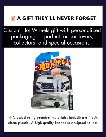 Custom Hot Wheels Gift, Personalized Packaging, Car Lover Gift, Birthday, Holiday, Collector Display - Etsy
