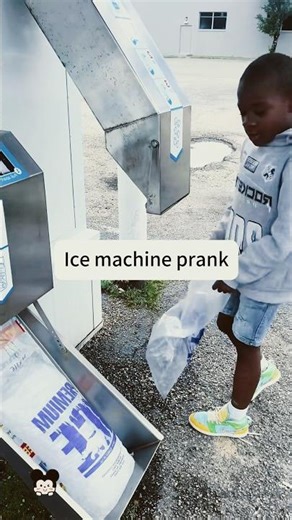 Ice machine prank #baby #funny #cute #prank #child #babyboo