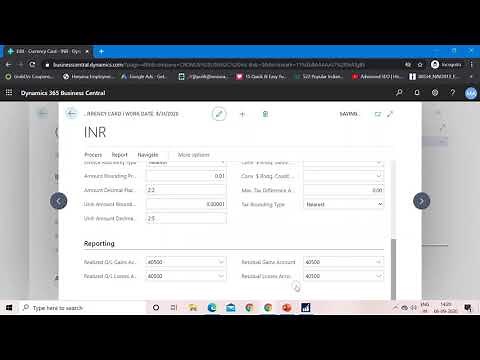 Multi-currency Concept in Dynamics 365 Business Central - Part 3