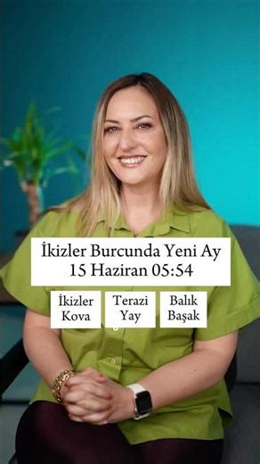 İkizler burcunda yeniay, 15 Haziran saat 05:54 #astrolog #astroloji #burçyorumu