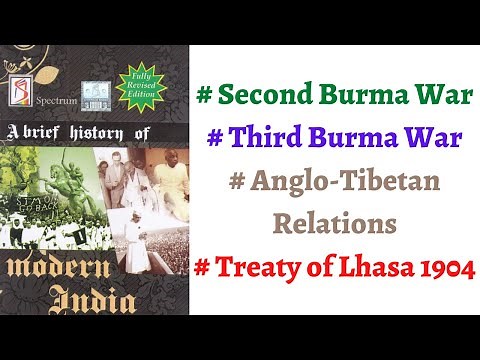 (V27) (2nd & 3rd Anglo-Burma War, Tibet Expedition, Treaty of Lhasa 1904) Spectrum Modern History