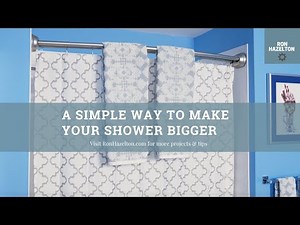 A Simple Way to Make your Shower Bigger