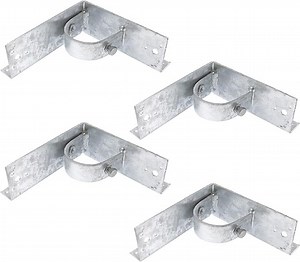 [Hot Item] Morningro Galvanized Steel Fence Post Corner Adapter Kit