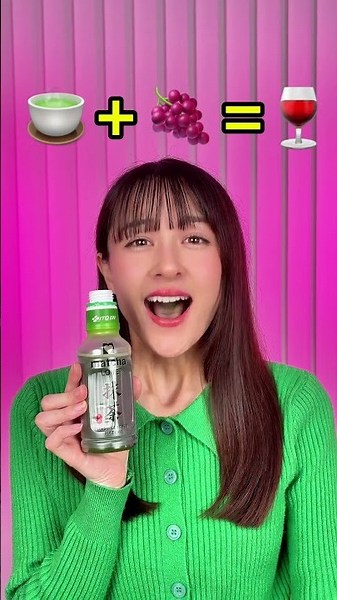 Matcha🍵+Grape🍇=❓