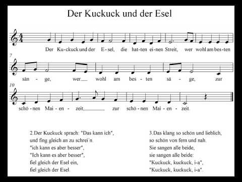 Der Kuckuck und der Esel