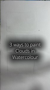 79K views · 1.4K reactions | 3 ways to paint clouds in watercolour. | The Artery Art Shop and Classes | Facebook
