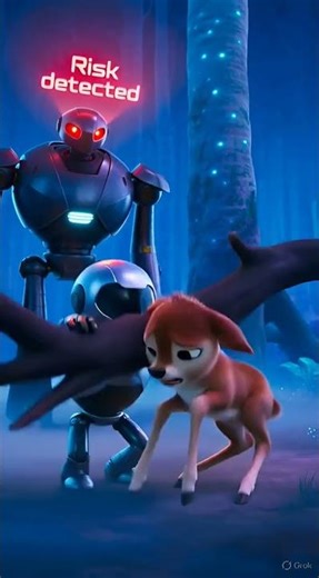 The Robot Who Chose Kindness 🤖❤️ | 4K CGI | LillyFoots