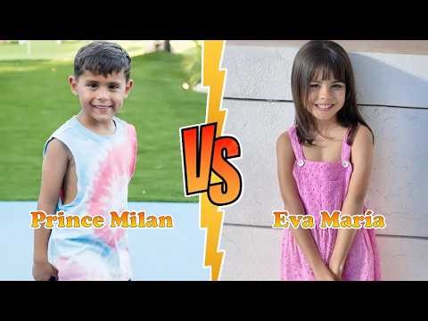 Prince Milan (Royalty Family) VS Eva María (CR7's Daughter) Transformation ★ From Baby To 2026