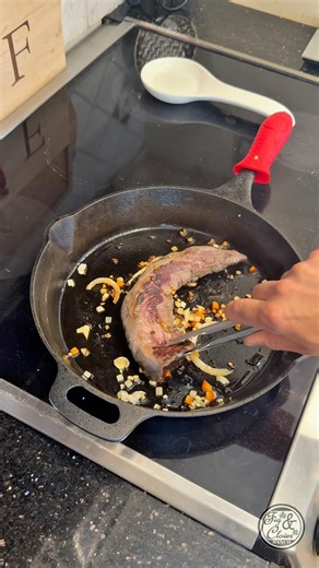 Venison Loin Cast Iron Wine Sizzle 🦌🔥