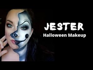 SCARY JESTER HALLOWEEN MAKEUP | TUTORIAL