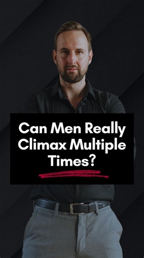 Andrew Mioch | Relationship Coach on Instagram: "Yes — men can have multiple 0rg*sms. It’s not about lasting longer, it’s learning control. When you separate 0rg*sm from ej*culation, you unlock a completely new kind of plea$ure — full-body, repeatable, and deeply satisfying. This isn’t a fantasy — it’s biology you were never taught. #bedroomleadership"