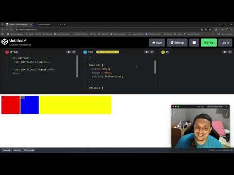 CSS PARA INICIANTES - AULA 03 DISPLAY FLEX PARTE 1
