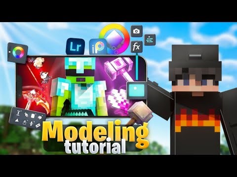 Minecraft Modeling on Phone: Full Step by Step Tutorial 🔥