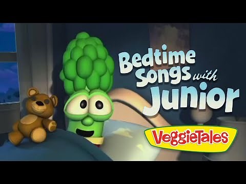 Bedtime Songs and Lullabies with Junior the Asparagus 😴🌙 | Song Compilation | VeggieTales