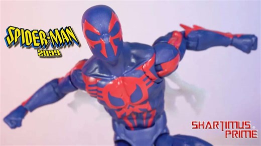 Marvel Legends Spider-Man 2099 retro card wave 2026 Hasbro action figure review