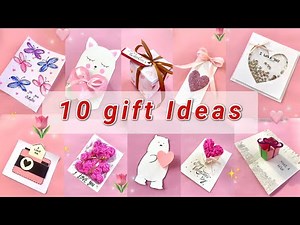 10 DIY Easy Paper Gift Ideas For BFF Birthday//DIY CUTE PAPER CRAFTS