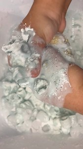 brick of ice comet powder💫🧱 #reels #iceasmr | Powder ASMR